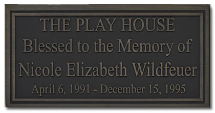 Oxidized Bronze Plaque